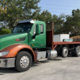 74-2014 Peterbilt 579 8x4 Flatbed Truck